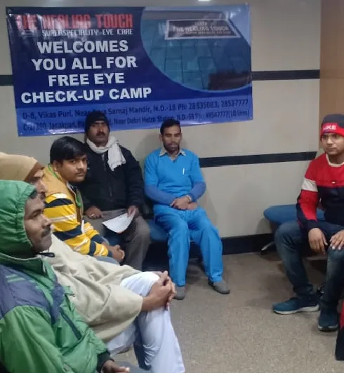 Free Eye Checkup Camp At Najafgarh