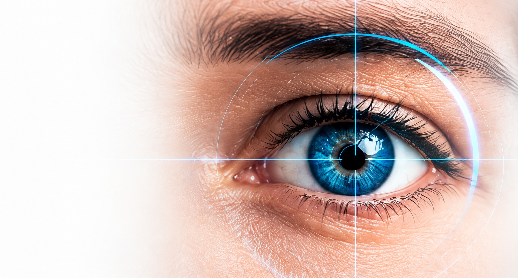 Eye detail image supplied for the SiLK Vision page